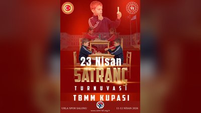 TBMM 23 Nisan Ulusal Egemenlik ve Çocuk Bayramı İzmir Satranç Turnuvası Düzenleniyor