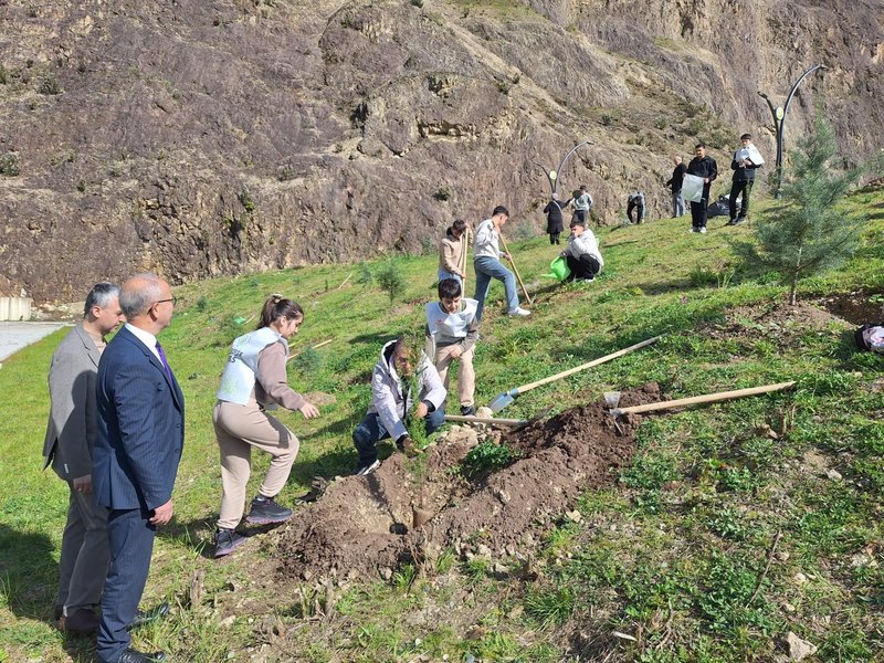 Tirebolu'da Orman Haftası Kapsamında Fidan Dikme Etkinliği - Görsel 3