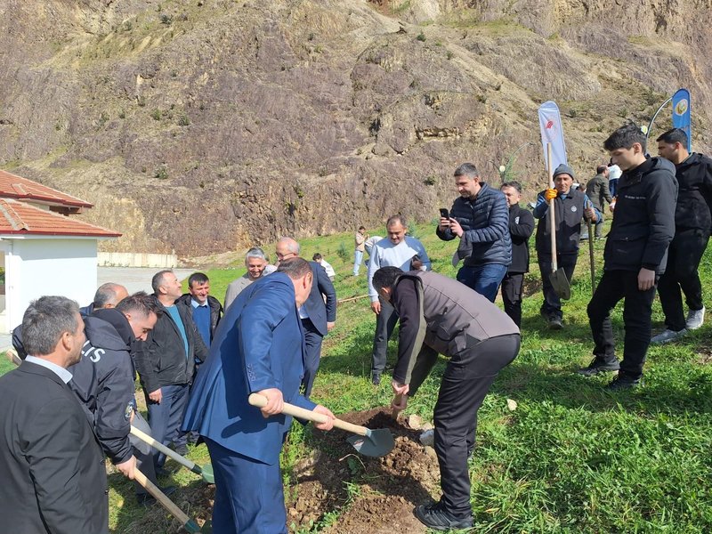 Tirebolu'da Orman Haftası Kapsamında Fidan Dikme Etkinliği - Görsel 5