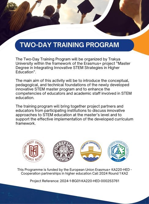 Trakya Üniversitesi Ev Sahipliğinde Uluslararası STEM Eğitimi Başlıyor - Görsel 2