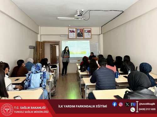 Tunceli'de İlk Yardım Farkındalık Eğitimi: Hayat Kurtaran Bilgiler Öğrencilere Aktarıldı - Görsel 4
