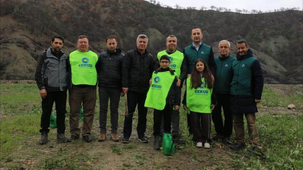 Tuzla'dan Osmaneli'ne 2000 Fidanlık Anlamlı Destek