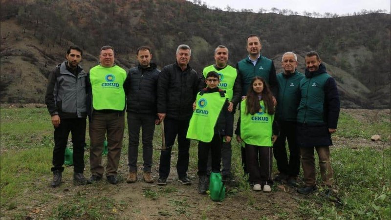 Tuzla'dan Osmaneli'ne 2000 Fidanlık Anlamlı Destek