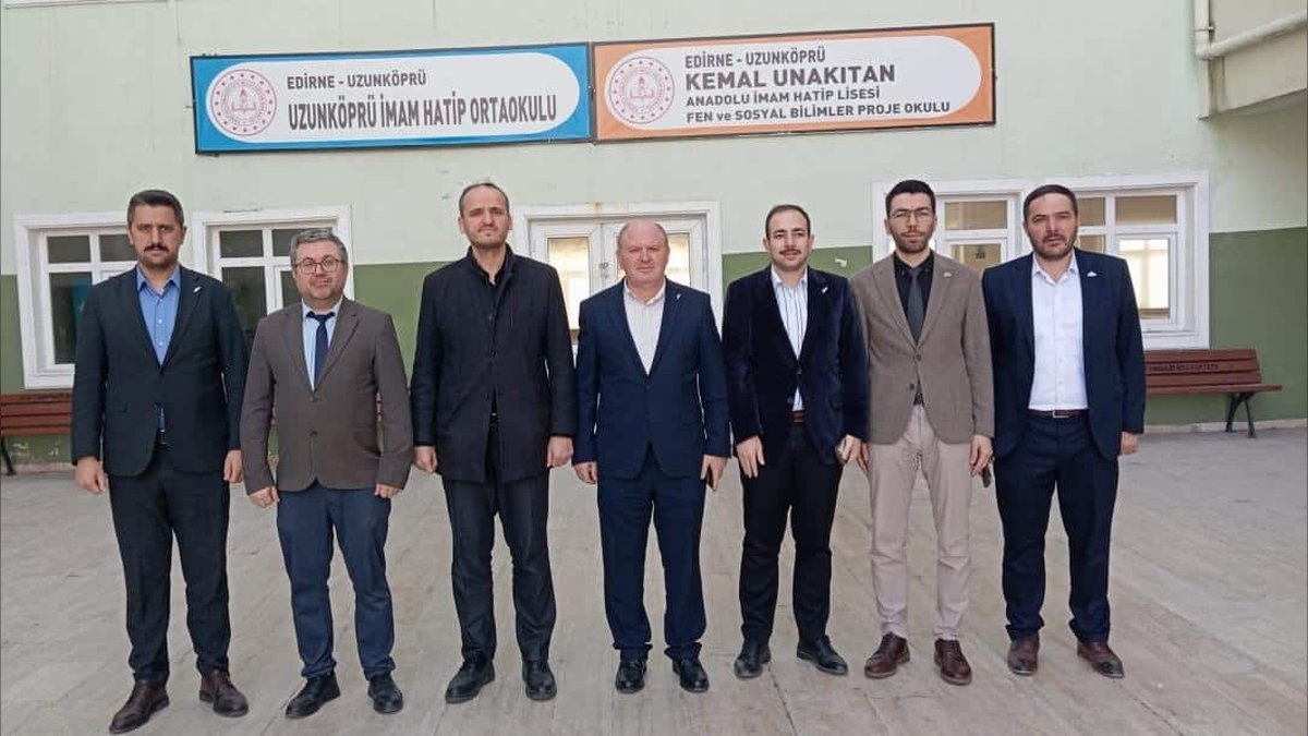 Uzunköprü İlçe Milli Eğitim Müdürü Nail Yılmaz'dan Okul Ziyaretleri