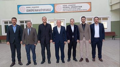 Uzunköprü İlçe Milli Eğitim Müdürü Nail Yılmaz'dan Okul Ziyaretleri