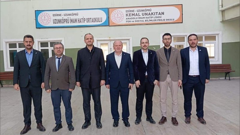 Uzunköprü İlçe Milli Eğitim Müdürü Nail Yılmaz'dan Okul Ziyaretleri