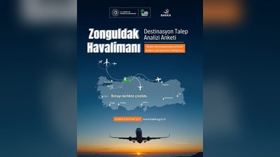 Zonguldak Havalimanı Yeni Destinasyon Anketi Başladı