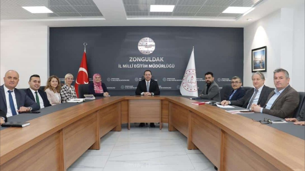 Zonguldak İl Milli Eğitim Müdürlüğü'nde Proje Bilgilendirme Toplantısı Gerçekleştirildi