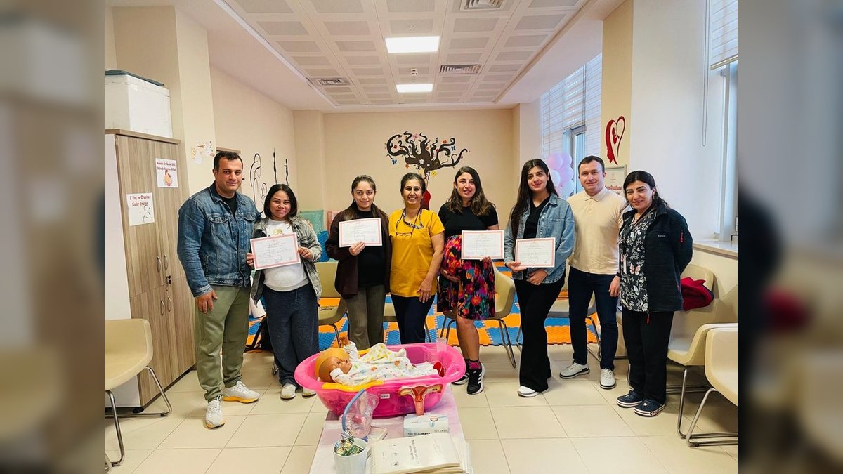 Antalya Eğitim ve Araştırma Hastanesi Gebe Okulu'nda Eğitimler Devam Ediyor