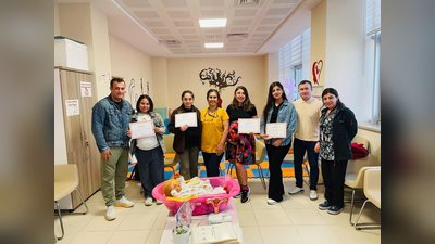 Antalya Eğitim ve Araştırma Hastanesi Gebe Okulu'nda Eğitimler Devam Ediyor