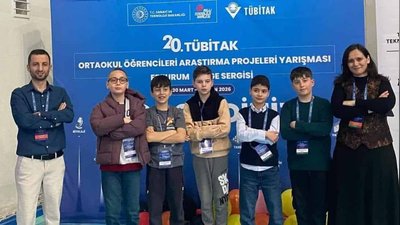 Arhavi Hacılar Ortaokulu'ndan TÜBİTAK Bölge Finallerine Büyük Başarı