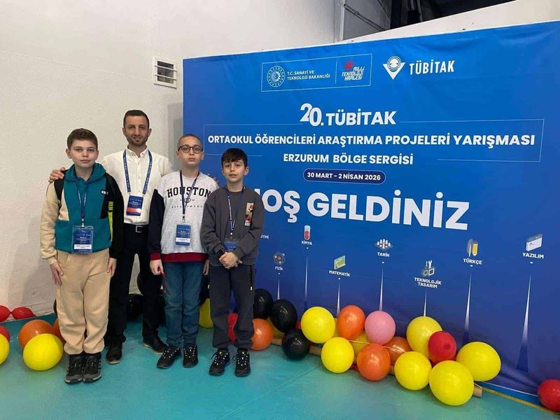 Arhavi Hacılar Ortaokulu'ndan TÜBİTAK Bölge Finallerine Büyük Başarı - Görsel 3