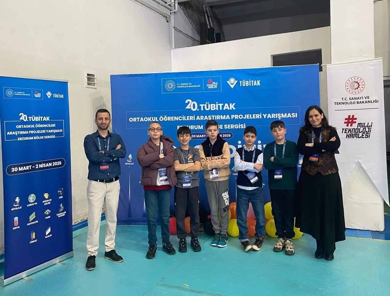Arhavi Hacılar Ortaokulu'ndan TÜBİTAK Bölge Finallerine Büyük Başarı - Görsel 4