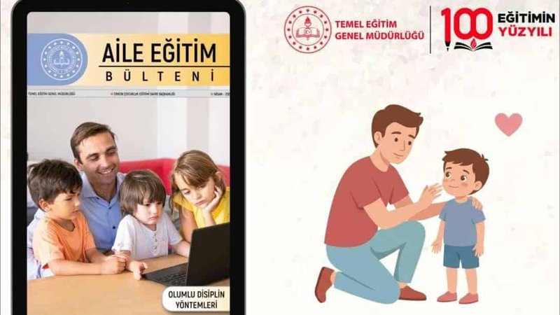 Bursa İl Milli Eğitim Müdürlüğü'nden Ailelere Nisan Ayı Eğitim Bülteni: Olumlu Disiplin Yöntemleri