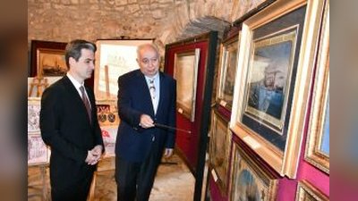 Çeşme Kaymakamlığı'ndan Çanakkale Deniz Savaşları Sergisi'ne Ziyaret