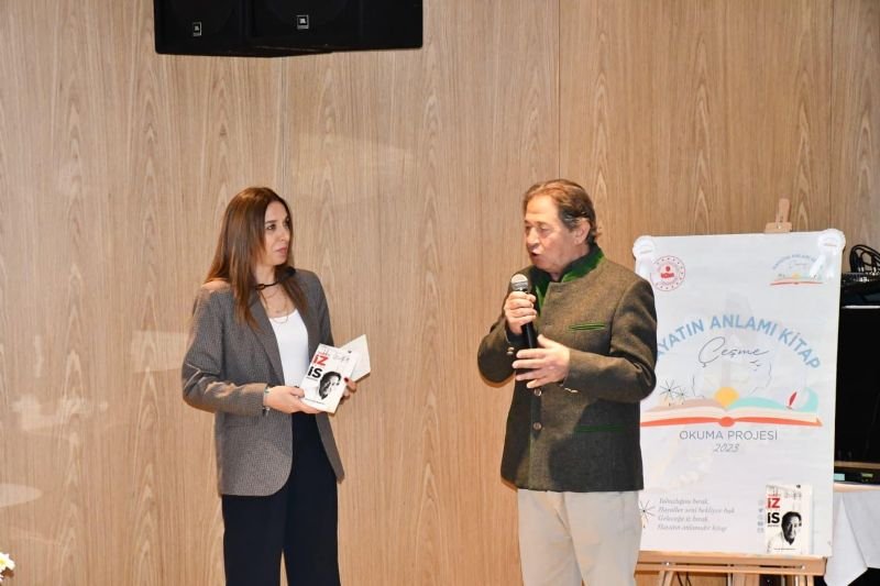 Çeşme Kaymakamlığı'ndan 'Hayatın Anlamı Kitap Projesi': Salim Kadıbeşegil ile Yazar Okur Buluşması - Görsel 4