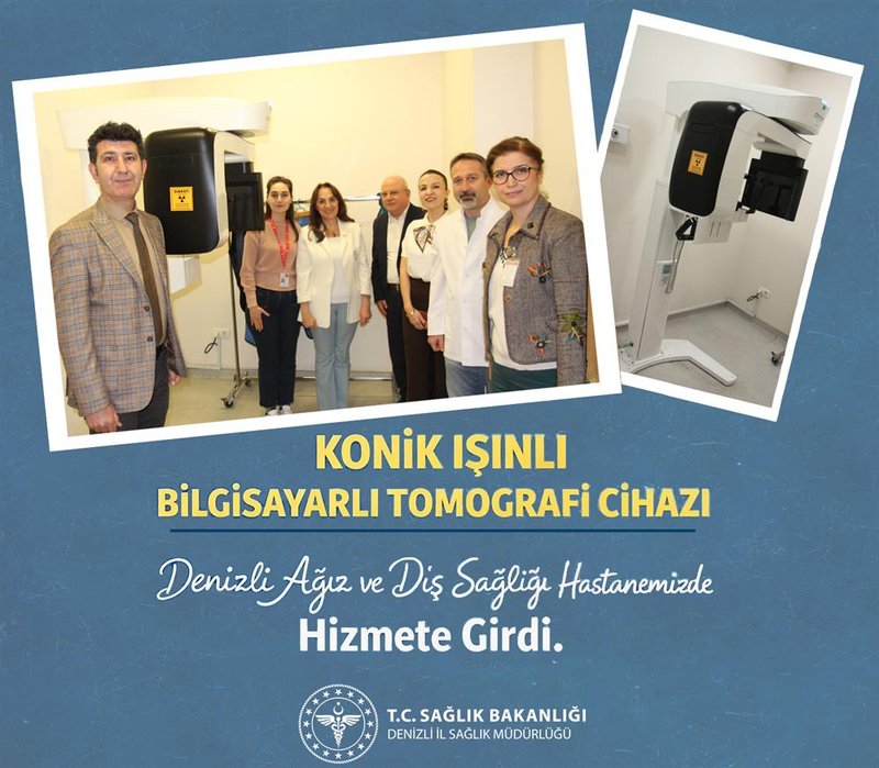 Denizli Ağız ve Diş Sağlığı Hastanesi'ne Konik Işınlı Tomografi Cihazı - Görsel 2