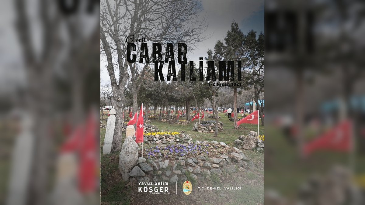 Denizli Valiliği'nden Çivril Cabar Katliamı Anması: Tarihi Acı ve Milli Hafıza Vurgusu