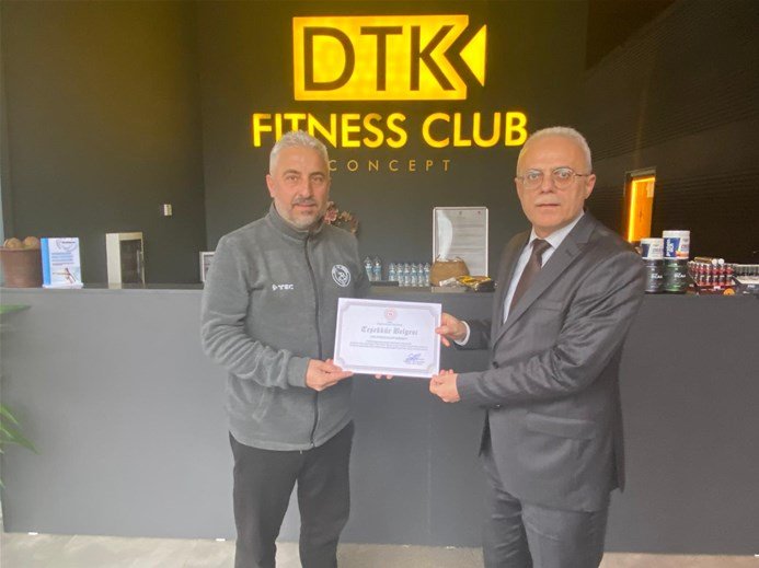 Düzce Gençlik ve Spor İl Müdürü'nden DTK Fitness Club'a Ziyaret ve Teşekkür - Görsel 2
