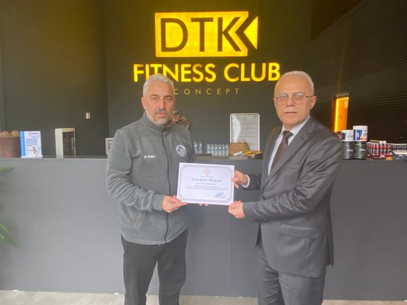 Düzce Gençlik ve Spor İl Müdürü'nden DTK Fitness Club'a Ziyaret ve Teşekkür - Görsel 4
