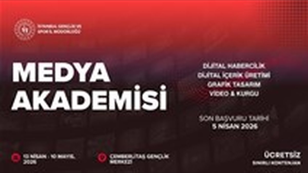 İstanbul Gençlik ve Spor İl Müdürlüğü'nden Gençlere Medya Akademisi Fırsatı