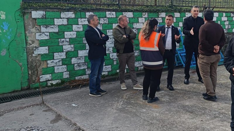 İyidere'de Okullarda İş Sağlığı ve Güvenliği Kapsamında Denetimler Yapıldı - Görsel 2