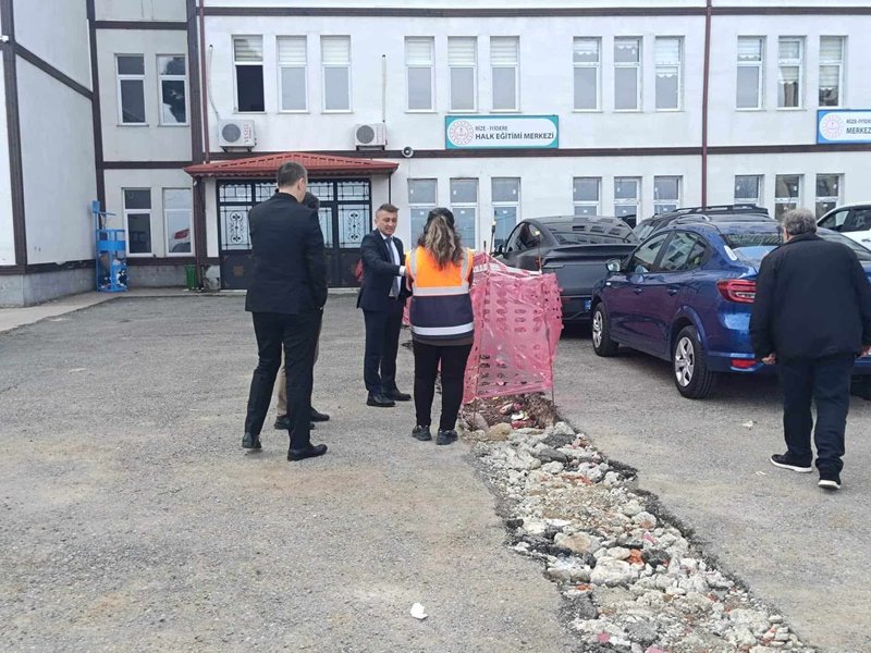 İyidere'de Okullarda İş Sağlığı ve Güvenliği Kapsamında Denetimler Yapıldı - Görsel 4