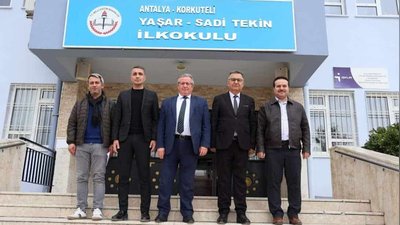 Korkuteli İlçe Milli Eğitim Müdürü'nden Yaşar Sadi Tekin İlkokulu'na Ziyaret