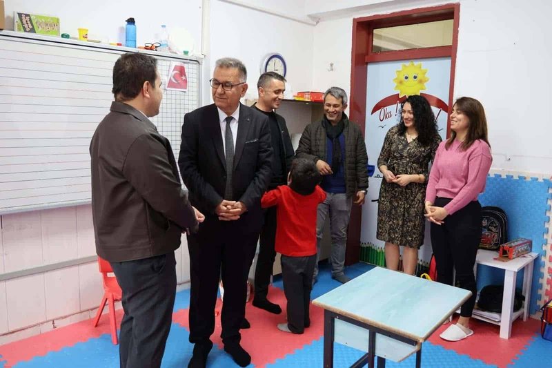 Korkuteli İlçe Milli Eğitim Müdürü'nden Yaşar Sadi Tekin İlkokulu'na Ziyaret - Görsel 2