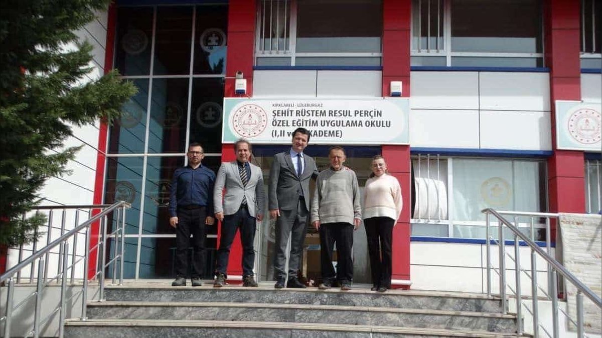 Lüleburgaz'da Özel Eğitim Okulları Ziyaret Edildi, Yeni Okul İnşaatı İncelendi