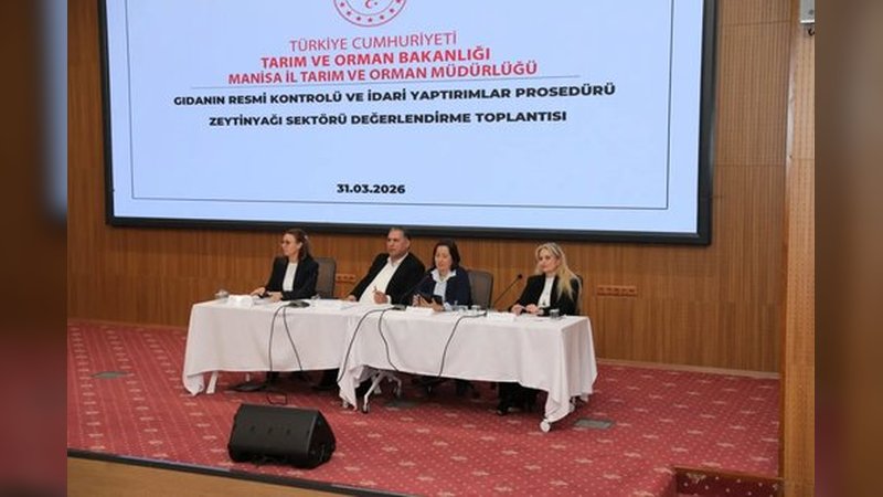 Manisa Tarım ve Orman Müdürlüğü'nden Zeytinyağı Üreticilerine Yönelik Önemli Toplantı