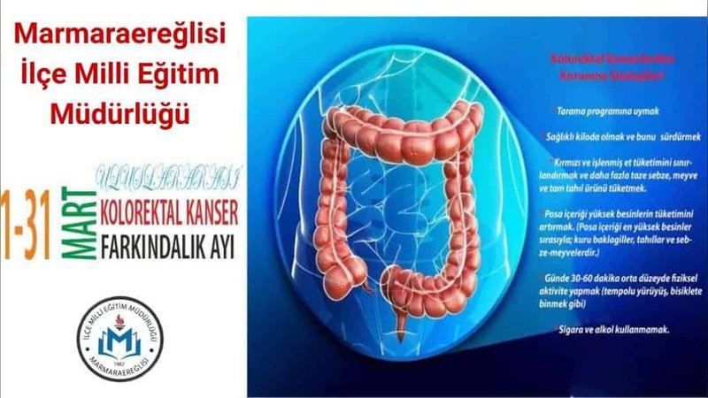 Marmaraereğlisi'nde Kolorektal Kanser Farkındalığı: Mart Ayı Bilgilendirme Etkinliği
