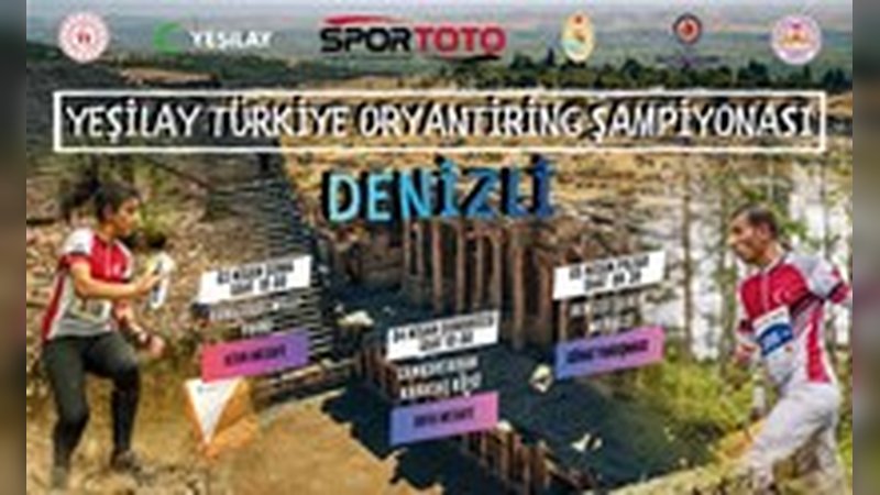 Oryantiring Türkiye Şampiyonası Denizli'de Yapılacak: 1350 Sporcu Yarışacak