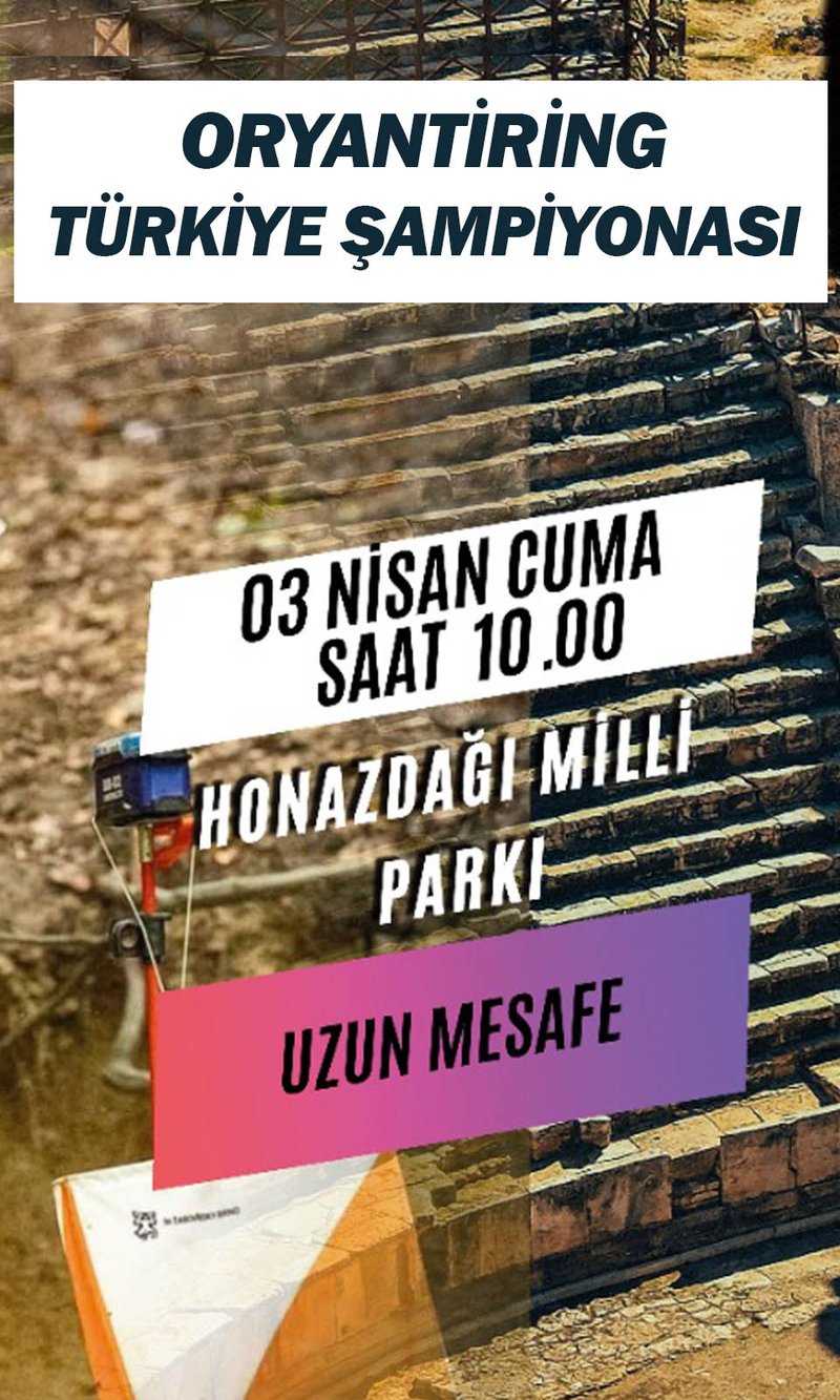 Oryantiring Türkiye Şampiyonası Denizli'de Yapılacak: 1350 Sporcu Yarışacak - Görsel 5