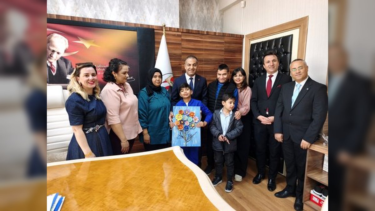 Şahinbey'de Otizm Farkındalığı: Akkent Özel Eğitim Okulu'ndan Anlamlı Ziyaret