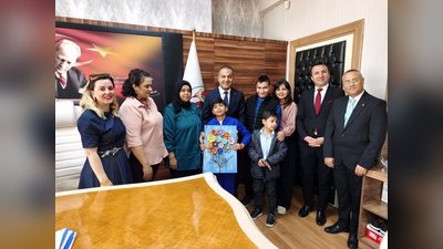 Şahinbey'de Otizm Farkındalığı: Akkent Özel Eğitim Okulu'ndan Anlamlı Ziyaret