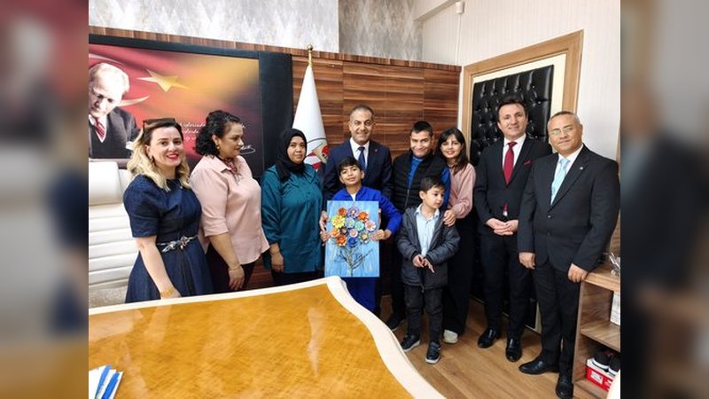 Şahinbey'de Otizm Farkındalığı: Akkent Özel Eğitim Okulu'ndan Anlamlı Ziyaret
