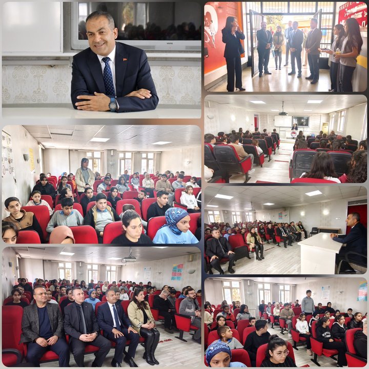 Şahinbey İlçe Millî Eğitim Müdürü Eyüp Güneş'ten Öğrencilere Kariyer Günleri'nde İlham Veren Sohbet - Görsel 4