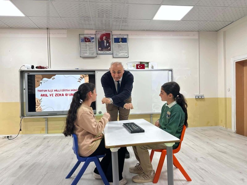 Tortum'da Akıl ve Zeka Oyunları İlçe Finali Yapıldı - Görsel 4
