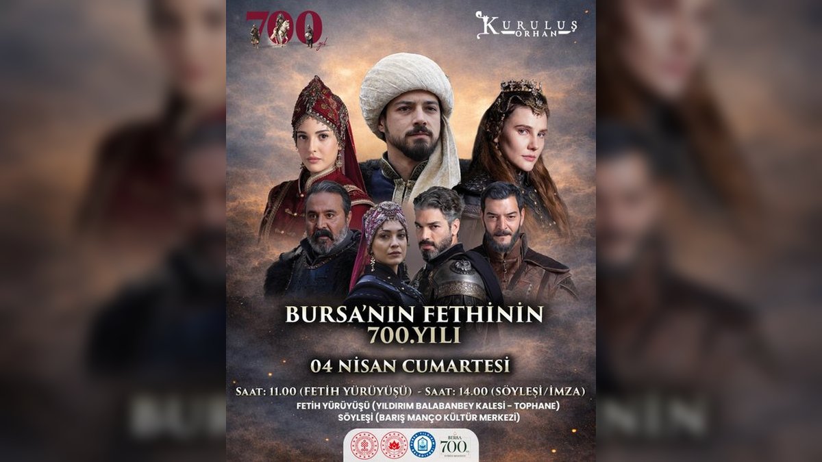 Yıldırım Belediyesi, Kuruluş Osman Oyuncularıyla Tarihi Buluşturuyor