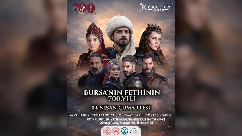 Yıldırım Belediyesi, Kuruluş Osman Oyuncularıyla Tarihi Buluşturuyor