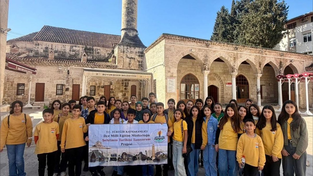 Yüreğir'de 'Şehrimin Tarihini Tanıyorum' Projesi Devam Ediyor