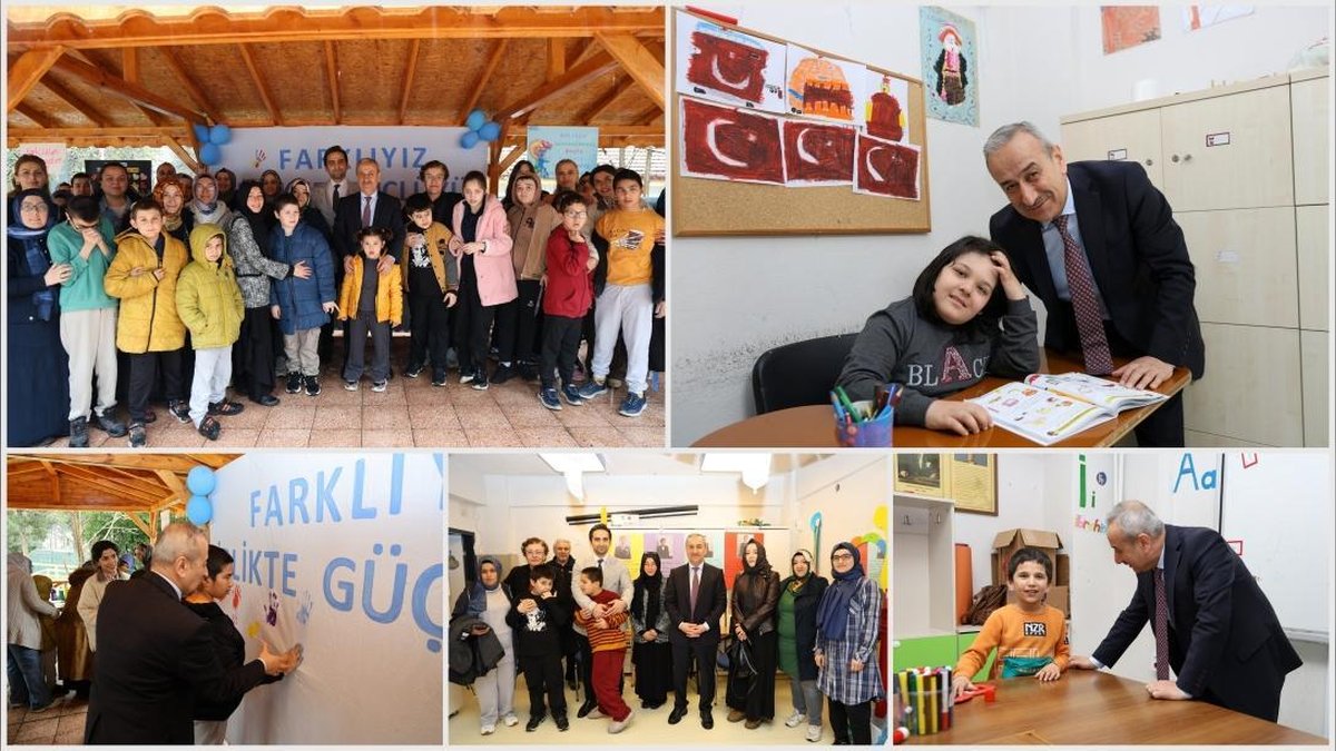 Karabük İl Milli Eğitim Müdürü Otizm Farkındalık Günü'nde Özel Öğrencilerle Buluştu