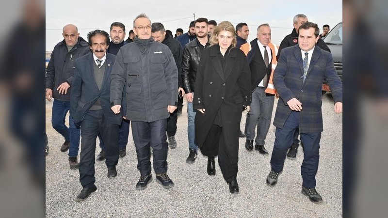 AK Parti Malatya Milletvekili İnanç Siraç Kara Ölmeztoprak'tan Kırsal Konut İnşaat Alanında İnceleme