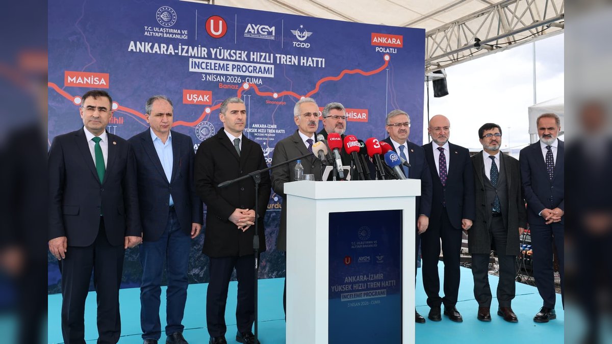 Ankara-İzmir YHT Hattı Afyonkarahisar Kesimi Yıl Sonuna Kadar Tamamlanıyor