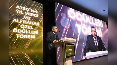 Antalya Valiliği'nden 144. Yıl Vergi ve Ali Bahar Özel Ödülleri Töreni