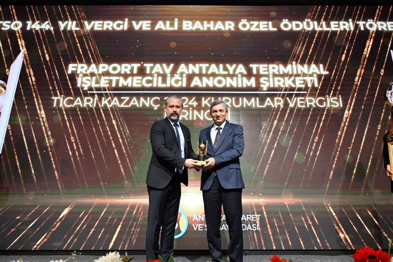 Antalya Valiliği'nden 144. Yıl Vergi ve Ali Bahar Özel Ödülleri Töreni - Görsel 5