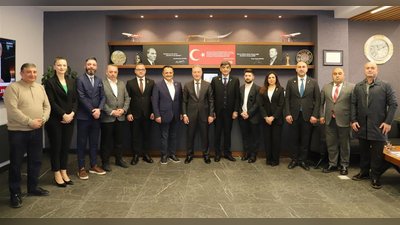 Azerbaycan Sağlık Turizmi Heyeti Trabzon İl Sağlık Müdürlüğü'nü Ziyaret Etti