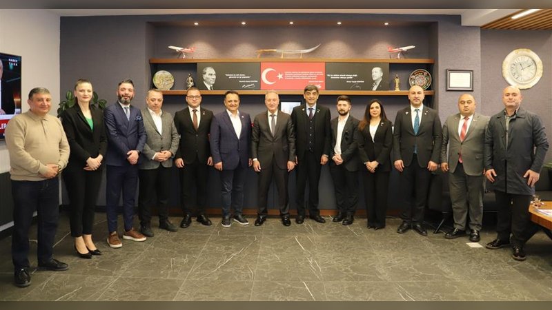 Azerbaycan Sağlık Turizmi Heyeti Trabzon İl Sağlık Müdürlüğü'nü Ziyaret Etti