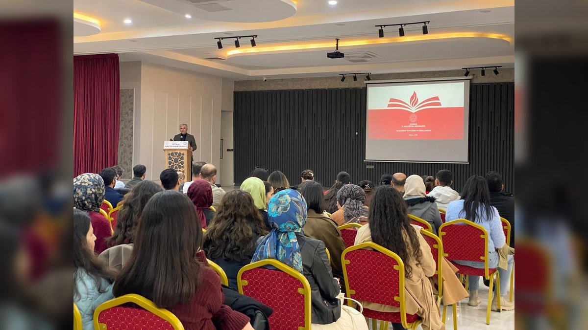 Batman'da Rehber Öğretmenlere İBAN, Bağımlılık ve Radikalleşme Konularında Bilgilendirme Toplantısı